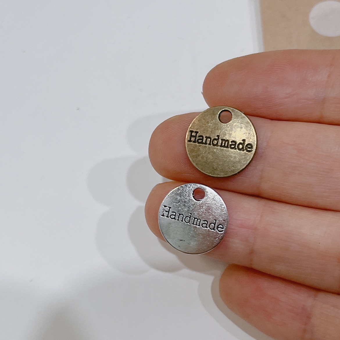 2022 圆金属配件 1.4cm handmade 银青铜色【2.1-2.17停发】