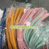 春天颜色包带60cm一对 有孔要缝合 1.8cm宽 2022 小哩 钩针日记