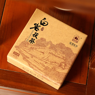 泾渭茯茶 黑茶茯砖 陕西正宗金花伏茶砖泾阳茯砖茶 白岩茯茶 400g