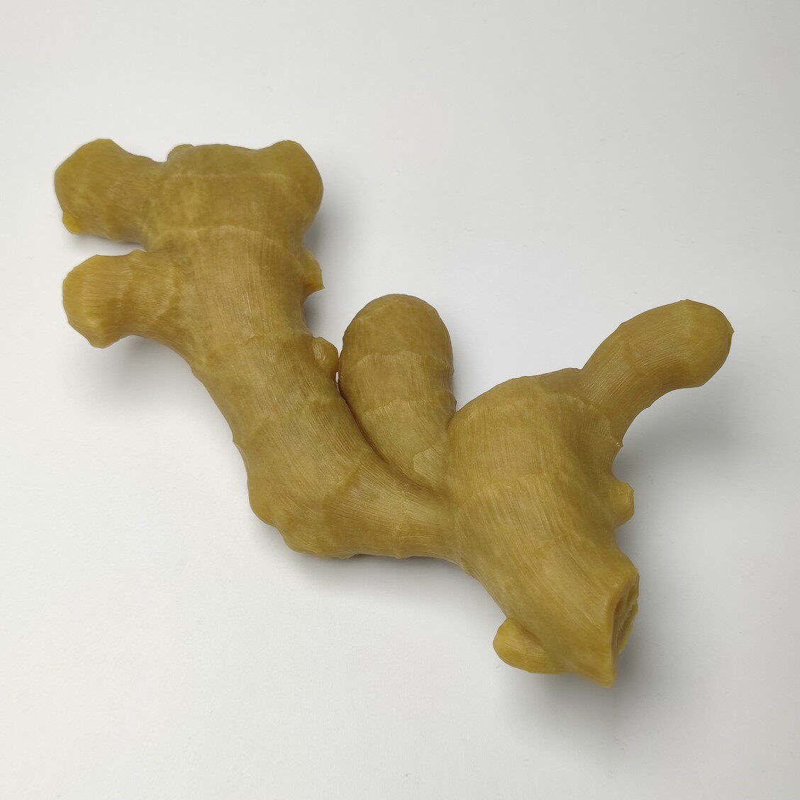 精品岫玉姜块摆件收藏天然颜色仿真工艺雕刻半壁江山国石岫玉花玉