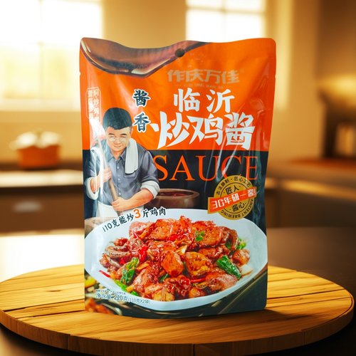 作庆万佳炒鸡酱220克临沂名吃
