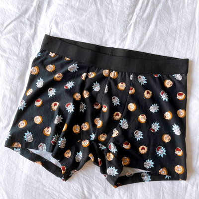 男内裤平角纯棉瑞克与莫蒂夏薄款