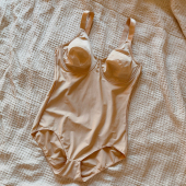 打底吊带背心女内搭肤色内衣连体有钢圈夏季 速干肉色胖mm外贸 大码