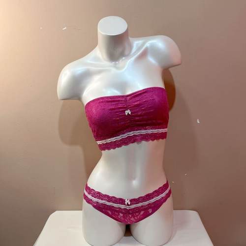 【亚星家 独款】套装 75B 85B 抹胸内衣超薄无钢圈文胸半杯无肩带