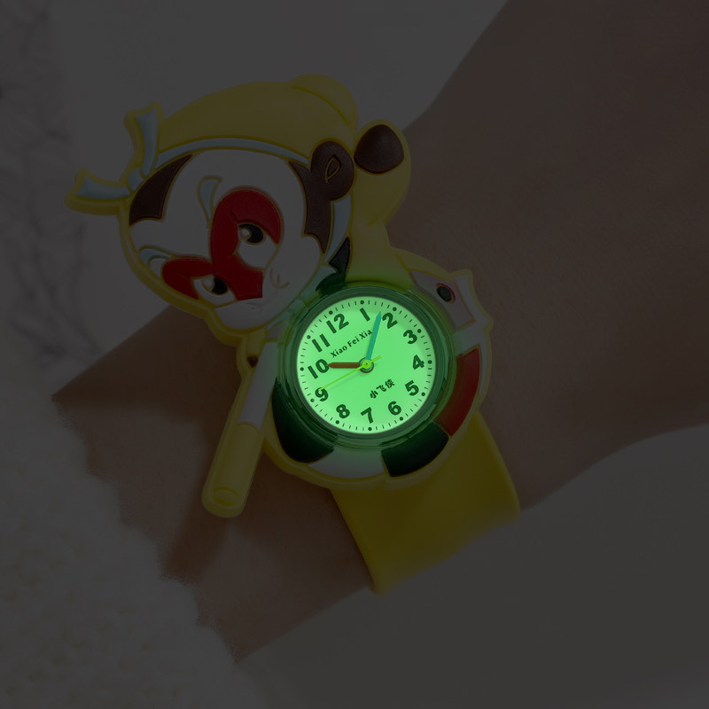 夜光孙悟空拍拍表卡通儿童手表卷尺可爱学生男孩女孩啪啪圈防水,手表,国产腕表,淘宝优惠券,粉丝福利购,淘宝优惠卷