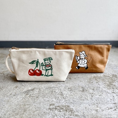 零钱包日本原单帆布环保笔袋