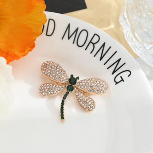 蜻蜓胸针女潮个性西装毛衣胸花配饰大衣外套别针防走光配饰