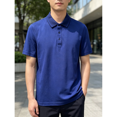 AD287夏季新款翻领Polo衫男士中青年短袖商务休闲半袖t恤 170码