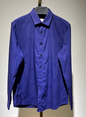 DC332 长袖衬衫男春秋季打底上衣商务休闲男装中年男士薄款爸爸装