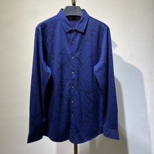 春秋翻领长袖 DC619 170码 男士 打底上衣 衬衣日常休闲百搭款