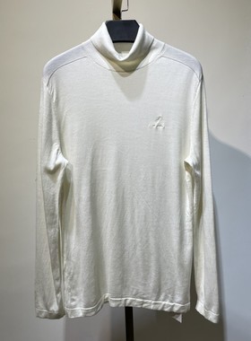 AM11秋冬男士新款羊毛打底衫高领薄款休闲百搭套头长袖 xia疵款