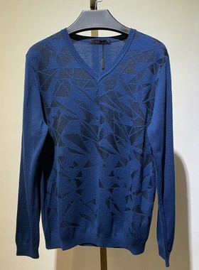 BM61 男V领韩版毛衣男士鸡心领长袖打底针织衫秋冬