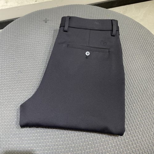 AK118 2025秋冬款高端简约潮牌蓝色休闲裤男新款百搭直筒长裤子