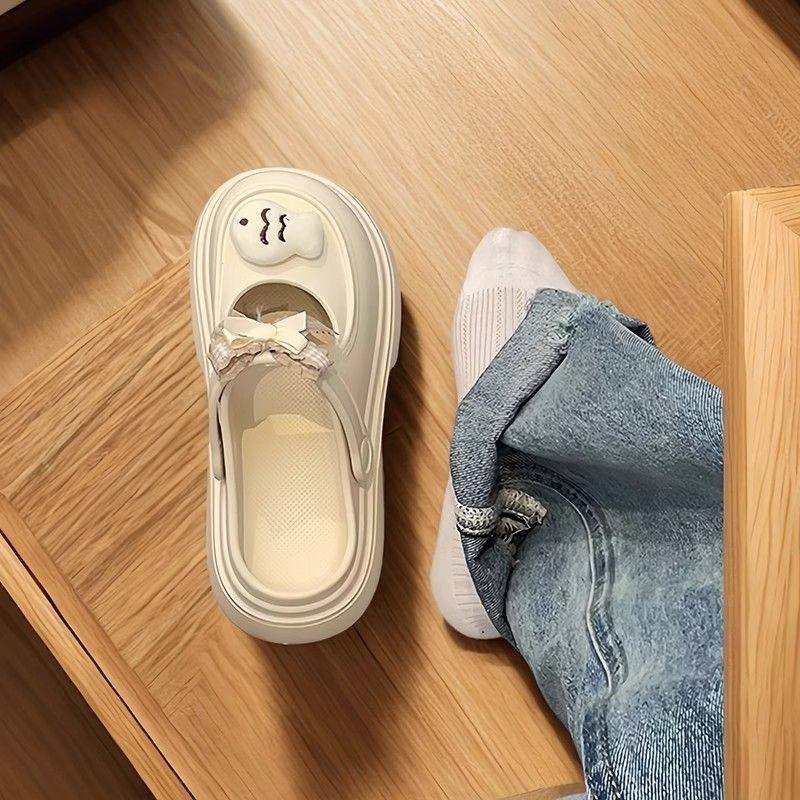 2025包头鞋女可爱小鱼颜值拖鞋时尚小猫外穿甜美夏季鞋洞洞百搭高,女鞋,包头拖,淘宝优惠券,粉丝福利购,淘宝优惠卷