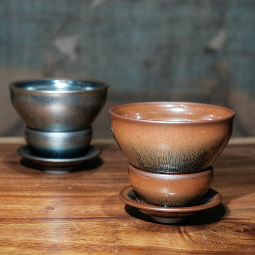 点茶盏宋代点茶梦华录同款兔毫盏