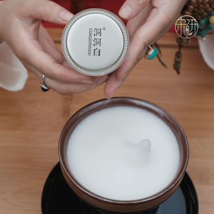 洞洞白仿宋七汤点茶粉 宋代茶百戏抹茶建阳小白茶粉30g 点茶粉