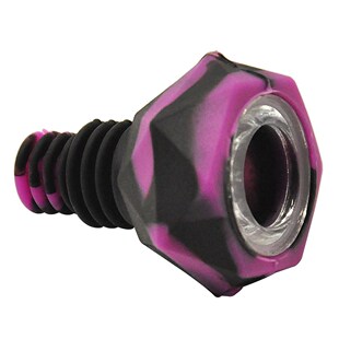 TOPPUFF 19MM Male FDA Silicone Bowls With Glass Bowl Tobacc