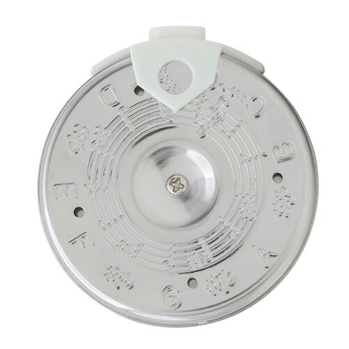 1Pc 13 Tone Note Key Chromatic C-C Pitch Pipe w/ Case Guitar