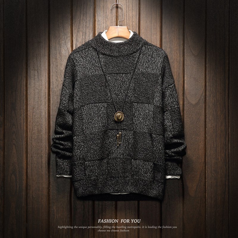 Men'S Sweaters Spring Autumn Winter Clothes 2020 Plus Pu