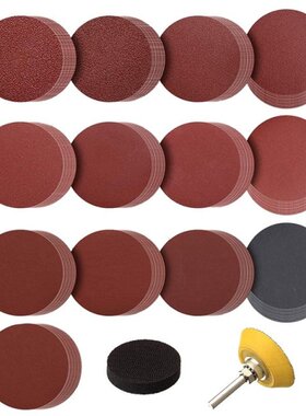 130Pcs Sanding Disc Pad 2Inch Sanding Discs Pad Kit for Dril