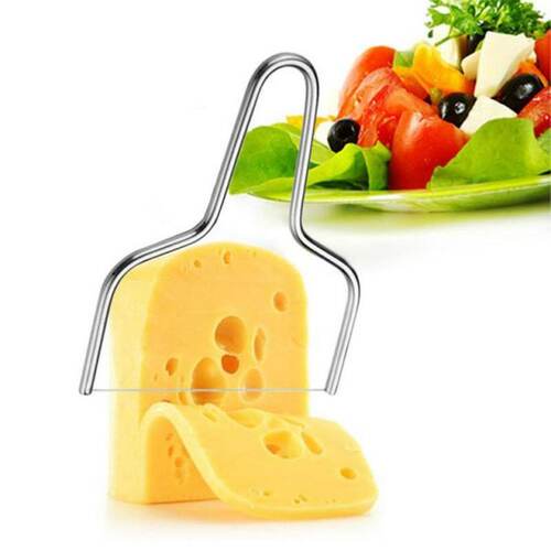 1PC Stainless Steel Eco-Friendly Wire Cheese Slicer Cheese T