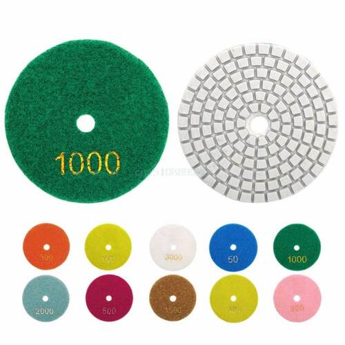 Diamond Polishing Pads 3 80mm Wet/Dry Granite Stone Concret