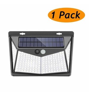 1/2/4pcs Outdoor Lighting 100 LED Solar Wall Light Waterproo