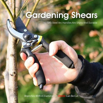 Gardening Scissors Plant Shears Trim Trees Pruner Branch Pru