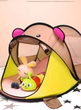 Children's bed on the tent reading corner layout princes