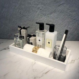 Model room bathroom wash set tray aromatherapy candle ornam