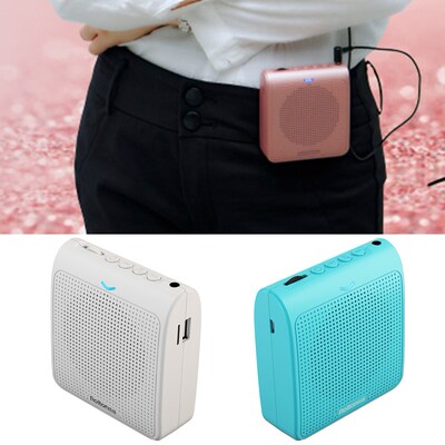 Portable Insert Microphone Wireless Voice Amplifier Teacher