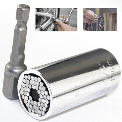 Multi-function Gator Grip Universal Socket Wrench Power Dril