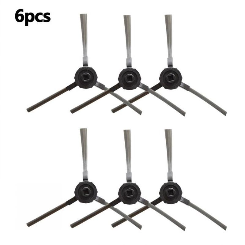 6pcs Side Brush Replacement For Kitfort Robotic Vacuum Clean