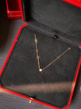 Original simple atmosphere simulation fine diamond necklace