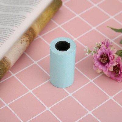 NEW 3 Rolls Printing Paperang Sticker Paper White and Black