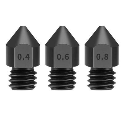 Hardened Steel Nozzle for Creality CR-10/Ender3 Anet/Makerbo