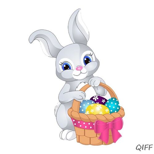 Easter Bunny Basket Metal Cutting Dies Stencil Scrapbooking