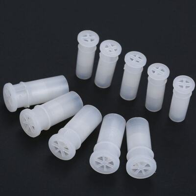 100Pcs Plastic Toy Noise Maker Insert Squeaker White Toy Dog