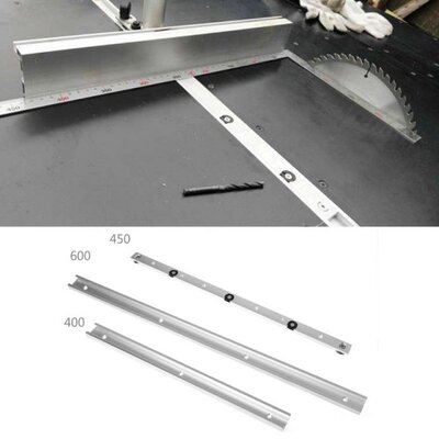 400/600mm T-tracks Aluminum Slot Miter Track Jig Fixture For