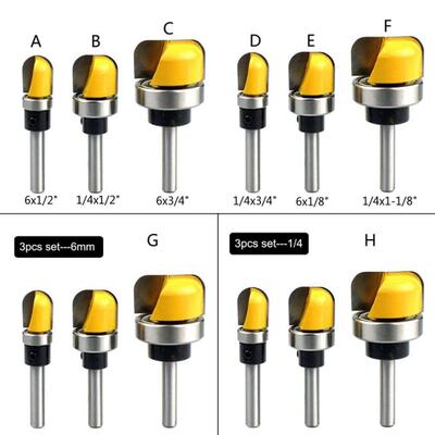 Round Nose Milling Cutter with Bearing Practical Grooving Ro
