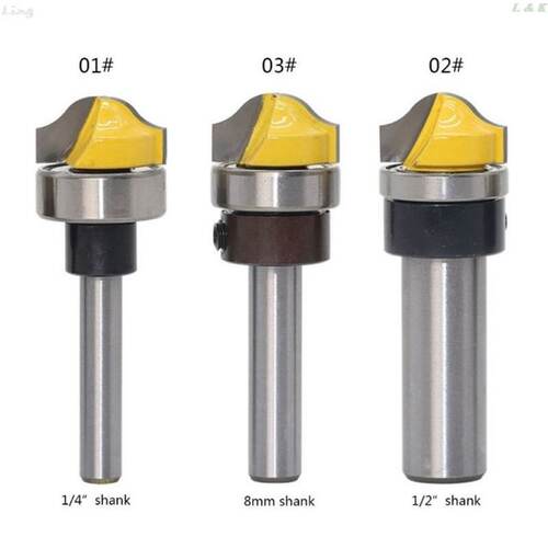 1/2  1/4  8mm Shank Faux Panel Ogee Woodworking Router Bit