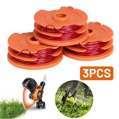 3pcs Trimmer Spool & Line For McGregor MET6032 MET4530 M