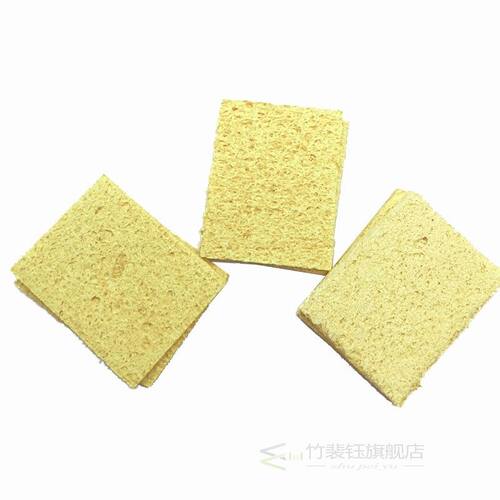 15pcs/set  50x35mm Solder Iron Tip Welding PCB Cleaning Pads