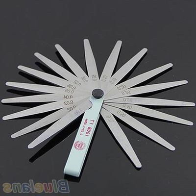 0.02 to 1mm Metric Feeler Gauge Gap Filler Thickness Measure