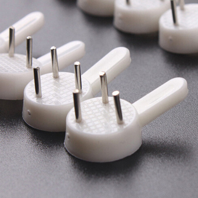 20pcs White Traceless Nails Painting Photo Frame Hook Plasti