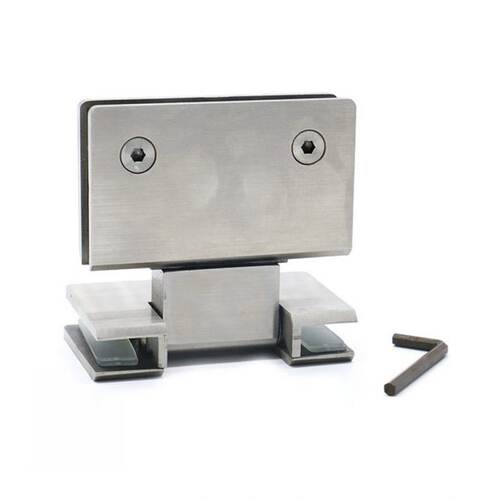 180 Degree Hinge Open 304 Stainless Steel Wall Mount Glass S