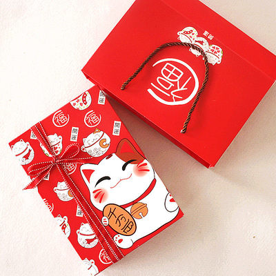 Zhaocai maoniumangtang packing box snowflake crispy egg yolk