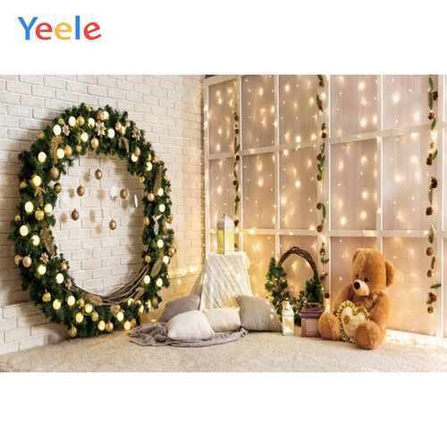 Yeele Photophone For Christmas Pine Carpet Toys Interior Ba