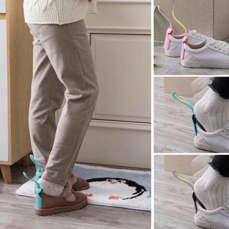 2Pcs Lazy Unisex Wear Shoe Horn Helper Shoe Horn Shoe Easy O 工业油品/胶粘/化学/实验室用品 其他工业用纸 原图主图