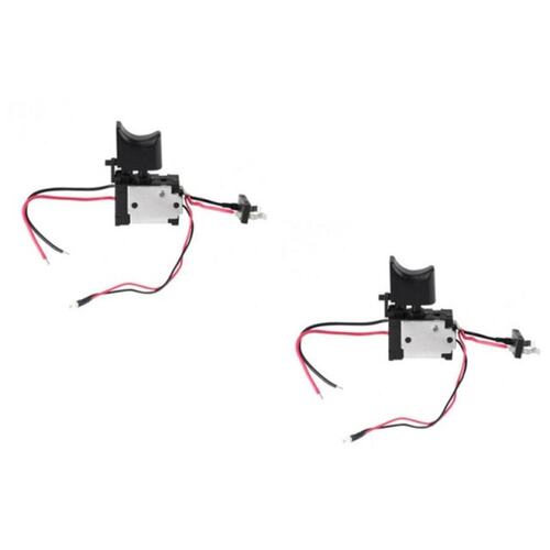 2 Electric Drill Dust-Proof Speed Control Button Trigger Swi